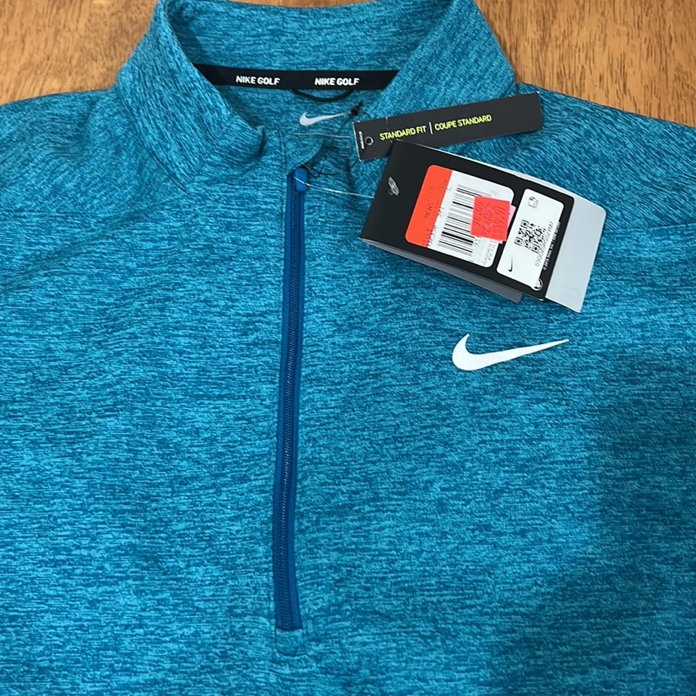Nike Golf Pull Over Zip Neck Top - Picture 4 of 7